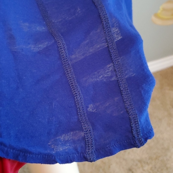 Free People Cold Shoulder Short Sleeve top (Large) - Picture 2 of 11